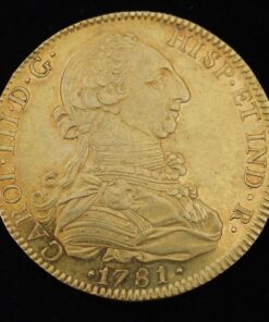 Moneda de 8 escudos de Carlos III