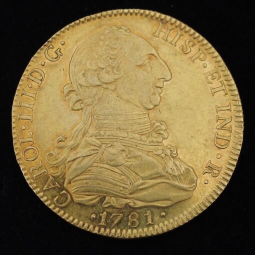 Moneda de 8 escudos de Carlos III