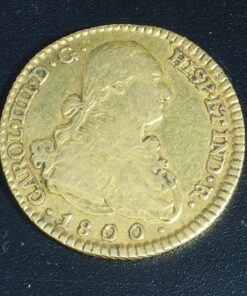 Moneda de 2 Escudos de Carlos IV