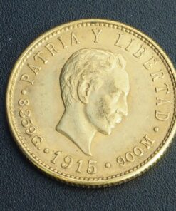 Moneda 5 pesos de Cuba