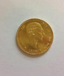 Moneda Alfonso XII de 25 pesetas