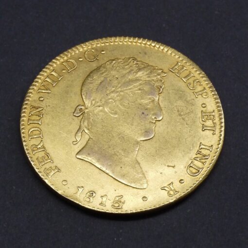 Moneda de 8 Escudos de Fernando VII. 1815. México-HJ.