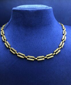 Gargantilla con Zafiros y Brillantes