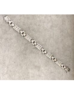Pulsera Art-decó con brillantes