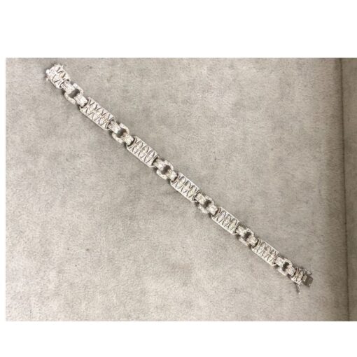 Pulsera Art-decó con brillantes