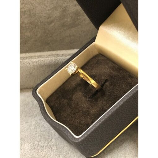 Solitario de Diamante talla brillante 0,80 cts color H pureza VS1 - Imagen 2