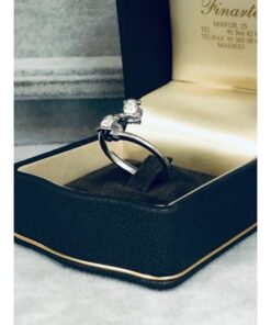 Alternative view of Sortija tu y yo Tous con brillantes