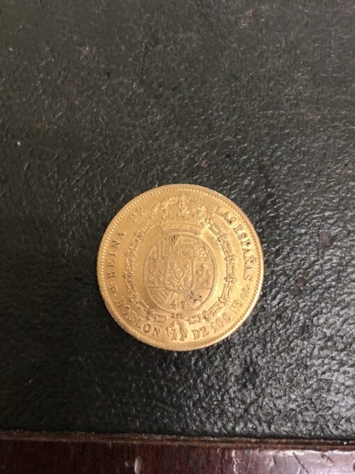 Moneda Doblon de oro de 100 Reales