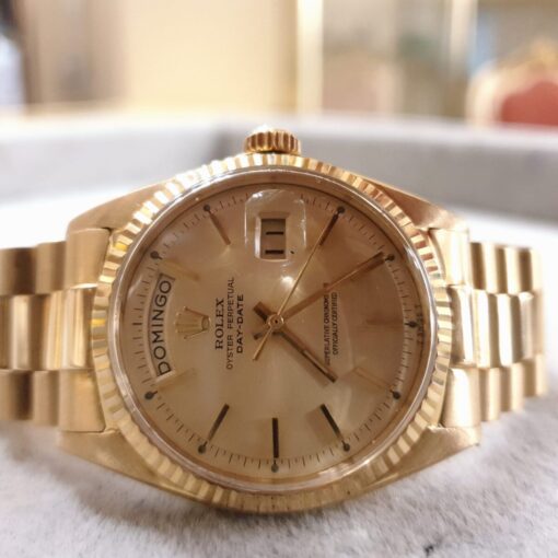 Reloj rolex president caballero  automático esfera champan  año 1968 - Imagen 3