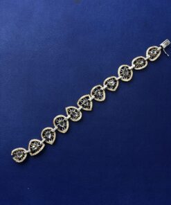 Alternative view of Pulsera con brillantes  6,15cts montado en oro bicolor de ley 18kts