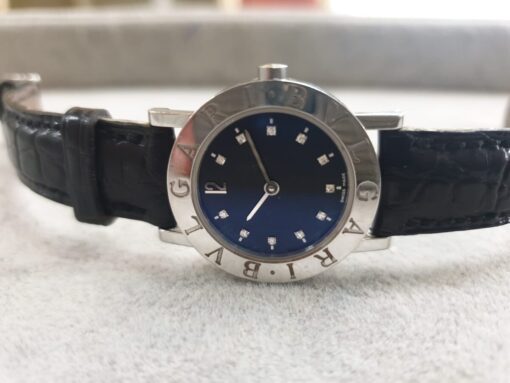 Reloj de dama bvlgari  calibre cuarzo esfera negra año 2010 - Imagen 2