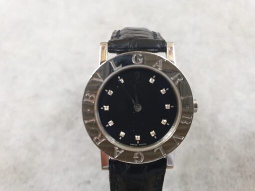 Reloj de dama bvlgari  calibre cuarzo esfera negra año 2010