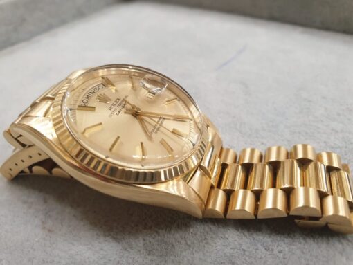 Reloj rolex president caballero  automático esfera champan  año 1968 - Imagen 2