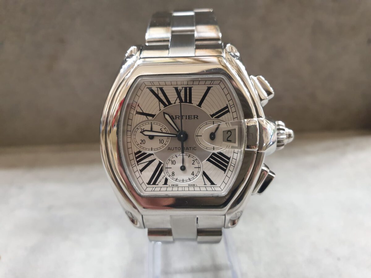 Reloj cartier 2025 numeros romanos