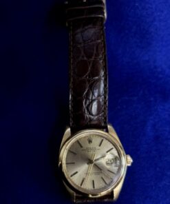 Reloj Rolex Oyster Perpetual Date 1500. Del año 1978, montado en Oro Amarillo de Ley 18kt. Automático