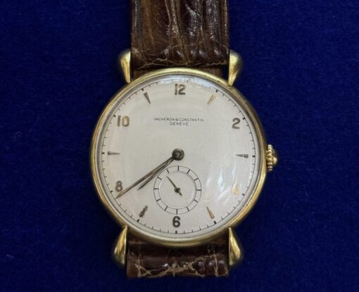 RELOJ VACHERON CONSTANTIN GENEVE,  DE CUERDA. EN ORO 18KTS.
