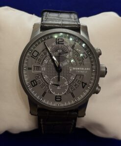 Montblanc Timewalker Automático. Caja de titanio y pulsera de piel. Año de fabricación 2020.