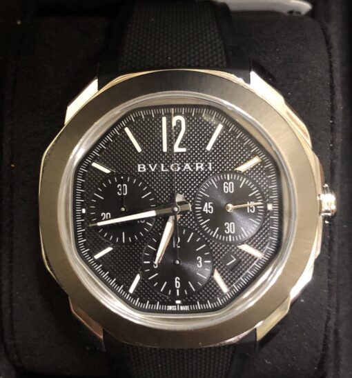 Reloj Bvlgari Octo Roma, año 2024, con correas intercambiables de acero y caucho