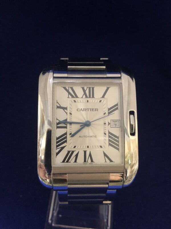 Reloj de caballero Cartier Tank Anglaise XL en Acero, automático. Ref.: W5310008 - Imagen 4