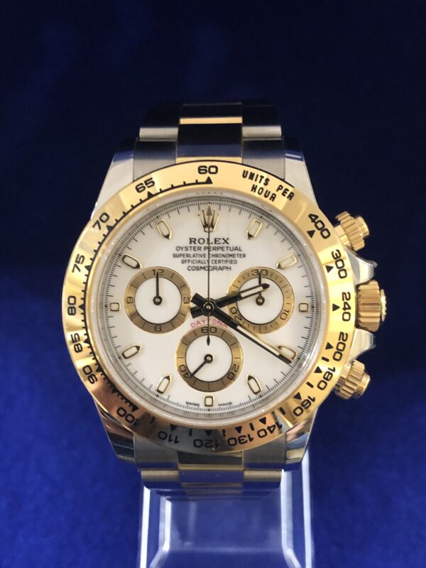 Rolex Daytona Cosmograph de caballero, en acero y oro amarillo de 18 kts., automático, 40 mm, año 2022.