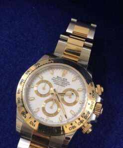 Alternative view of Rolex Daytona Cosmograph de caballero, en acero y oro amarillo de 18 kts., automático, 40 mm, año 2022.