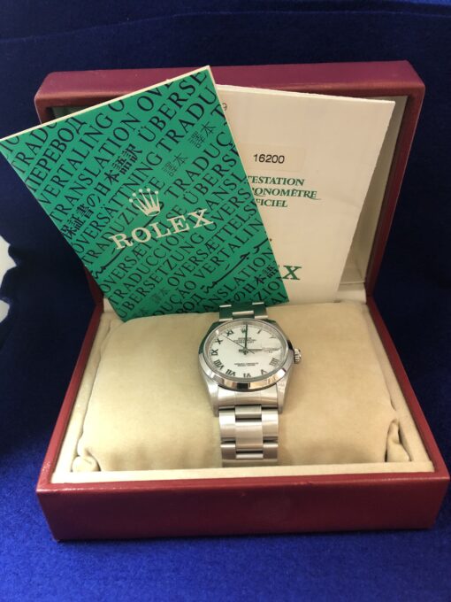 Rolex Datejust de caballero, Ref. 16200, automático, en acero, año 1998. Con caja y documentos originales. - Imagen 2
