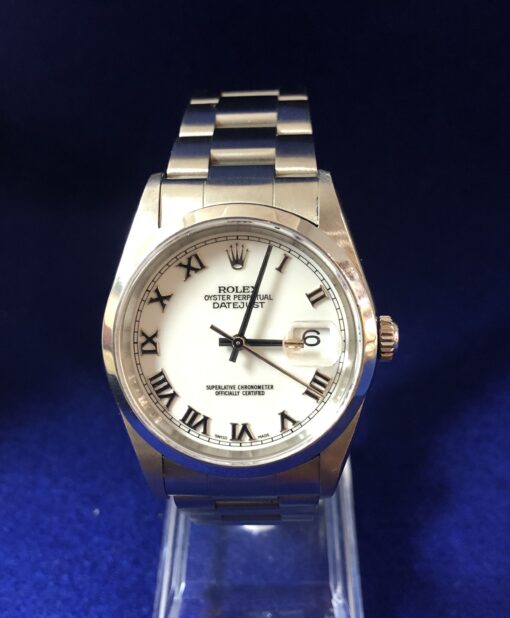 Rolex Datejust de caballero, Ref. 16200, automático, en acero, año 1998. Con caja y documentos originales.