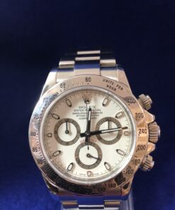 Rolex Daytona, Ref.: 116520, esfera blanca, 40mm, automático, en acero, año 2006.