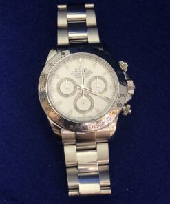 Alternative view of Rolex Daytona, Ref.: 116520, esfera blanca, 40mm, automático, en acero, año 2006.