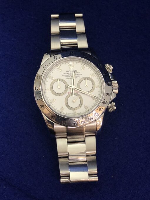 Rolex Daytona, Ref.: 116520, esfera blanca, 40mm, automático, en acero, año 2006. - Imagen 2