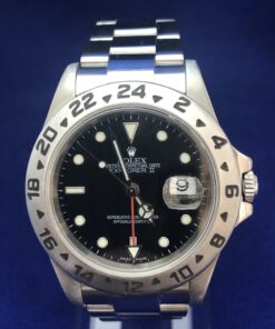 Reloj Rolex Explorer II Oyster Perpetual Date, 40 mm., automático, esfera negra, acero, año 2005.