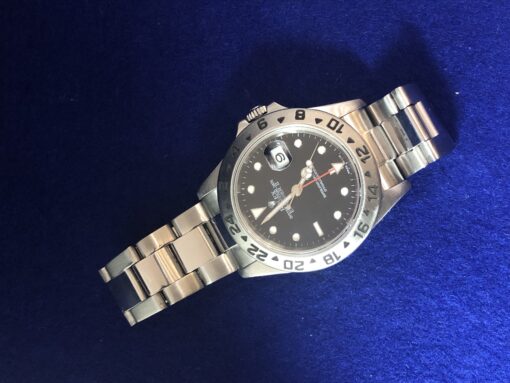 Reloj Rolex Explorer II Oyster Perpetual Date, 40 mm., automático, esfera negra, acero, año 2005. - Imagen 2