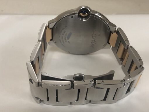 Reloj Cartier Modelo Ballon Bleu para caballero, 42 mm, en acero y oro amarillo de ley 18 kts, automático, año 2015. - Imagen 3