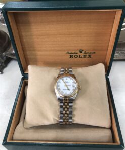 Alternative view of Rolex Datejust Jubilee de señora, en acero y oro amarillo de ley 18 kts, 34mm, automático, año 2006.