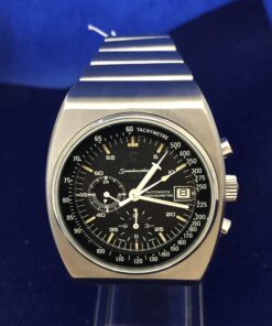 Reloj Omega Speedmaster en acero, automático, con fecha y taquímetro, año 1973.