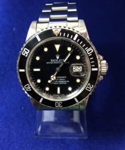 Rolex Submariner, Ref.: 16800, automático, 40 mm, Año 1984, acero.