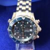 Reloj Omega Seamaster Diver, esfera guilloche azul marino de 41 mm, acero, automático, año 1993.